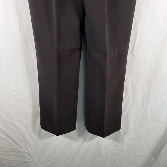 Tahari Dress Pants Women's 2P Petite Brown Button Zip Arthu S. Levine - Picture 7 of 9